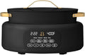 Beautiful 10-in-1 6-Qt Programmable Multi-Cooker with Oven-Safe Pot & 7 Presets – Slow Cook, Rice, Steam, Sauté (BLACK SESAME)