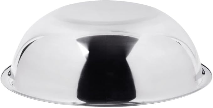 Betolla 30 Quart Stainless Steel Mixing Bowl – Medium Weight Flat Base Prep Bowl with Polished Mirror Finish for Baking, Cooking & Food Prep