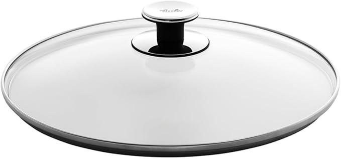 Fissler Comfort 10.2 Inch Glass Lid, Full View Cooking