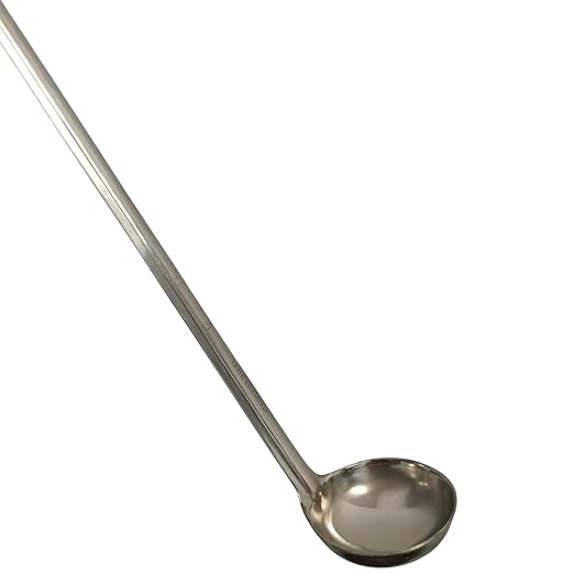 OCS Parts Pro Series Stainless Steel Culinary Ladle | 0.5-Ounce | One-Piece Dishwasher Safe Home, Restaurant, Buffet and Catering Serving Ladle for Sauces, Soup, Gravy, and Salad Dressing