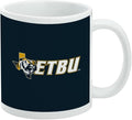 East Texas Baptist University Tigers Logo Ceramic Coffee Mug, Novelty Gift Mugs for Coffee, Tea and Hot Drinks, 11oz, White