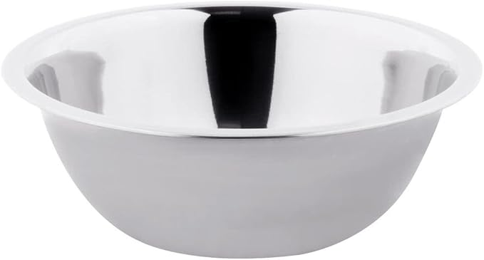 Betolla 3/4 Quart Stainless Steel Mixing Bowl – Medium Weight Flat Base Prep Bowl with Polished Mirror Finish for Baking, Cooking & Food Prep