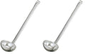 American Metalcraft 6 Oz. 1-Piece Ladle, Stainless Steel (L1106) (76275) (Pack of 2)