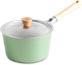 Nordic Ware Cardamom Ceramic Nonstick 3 Quart Saucepan with Lid