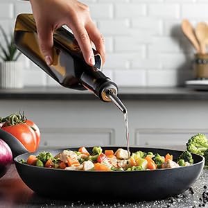 Liquor Pour Spouts with Dust Caps - Speed Pourer Nozzles for Alcohol & Liquor Bottles | Pro Bar & Home Use Bartender Accessories with Leak-Proof & Rustproof Toppers