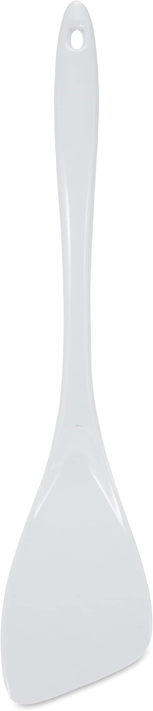 AME D'ESSENCE 12" Melamine Spatula White Durable and Versatile Kitchen Tool Perfect for Flipping Turning Scraping and Mixing Scratch-Resistant and Non-Stick Surface Ergonomic Handle