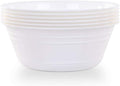 Mintra Home Snack Bowls (Medium 6pk (1.8L), White)