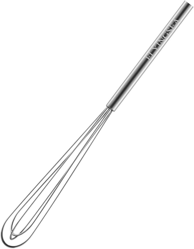 FLYINGSEA Whisk,Mini whisk,Small whisk,Cooking and Kitchen Gadget 1 Pcs.