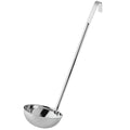 OCS Parts Pro Series Stainless Steel Culinary Ladle | 24-Ounce | One-Piece Dishwasher Safe Home, Restaurant, Buffet and Catering Serving Ladle for Sauces, Soup, Gravy, and Salad Dressing