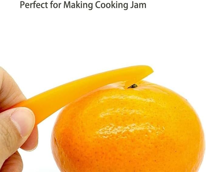 Mandarin Peeler - Easy Cut Thick Clementine Skin Without Damaging the Fruit for Citrus & Grapefruit Perfect for Making Cooking Jam (1 Piece)
