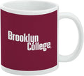 Brooklyn College Bulldogs Logo Ceramic Coffee Mug, Novelty Gift Mugs for Coffee, Tea and Hot Drinks, 11oz, White
