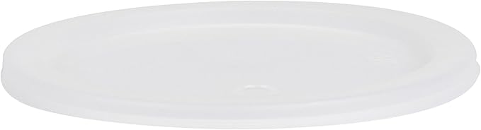 Restaurantware Plastic Food Container 100 Pack of 40 oz Clear Microwave-Safe Storage Container With Lid Leakproof Round Shape Disposable Freezer-Safe