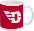 University of Dayton Flyers Logo Ceramic Coffee Mug, Novelty Gift Mugs for Coffee, Tea and Hot Drinks, 11oz, White