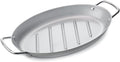 Grill Pan for Outdoor BBQ - 11" x 15" Topper With Handles, Trays for Grilling, Barbecue Tray