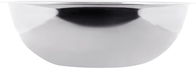 Betolla 30 Quart Stainless Steel Mixing Bowl – Medium Weight Flat Base Prep Bowl with Polished Mirror Finish for Baking, Cooking & Food Prep
