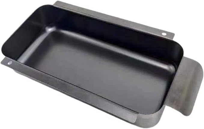 Firsgrill Replacement Charbroil 9328812P06 Metal Disposable Grill Grease Cup Holder Drips pan (Black Holder & 10-Liners)