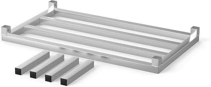 Aluminum Dunnage Rack 36" x 20" | 12" Off The Floor | 1300 Lbs Capacity