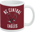 North Carolina Central Eagles Logo Ceramic Coffee Mug, Novelty Gift Mugs for Coffee, Tea and Hot Drinks, 11oz, White