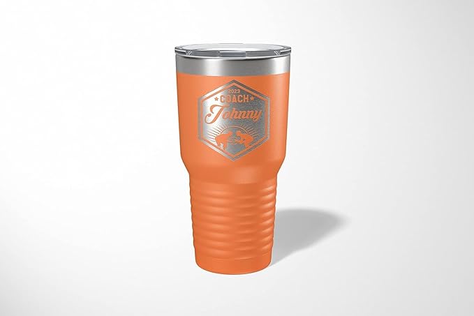 Wrestling Coach gifts, Tumbler, Coach tumbler, Wrestling gifts, Coach Beer glass, Coach gift, Coach gifts, Wrestling Coach (Wrestling Hexagon, Orange, Wrestling Hexagon 30oz Black)
