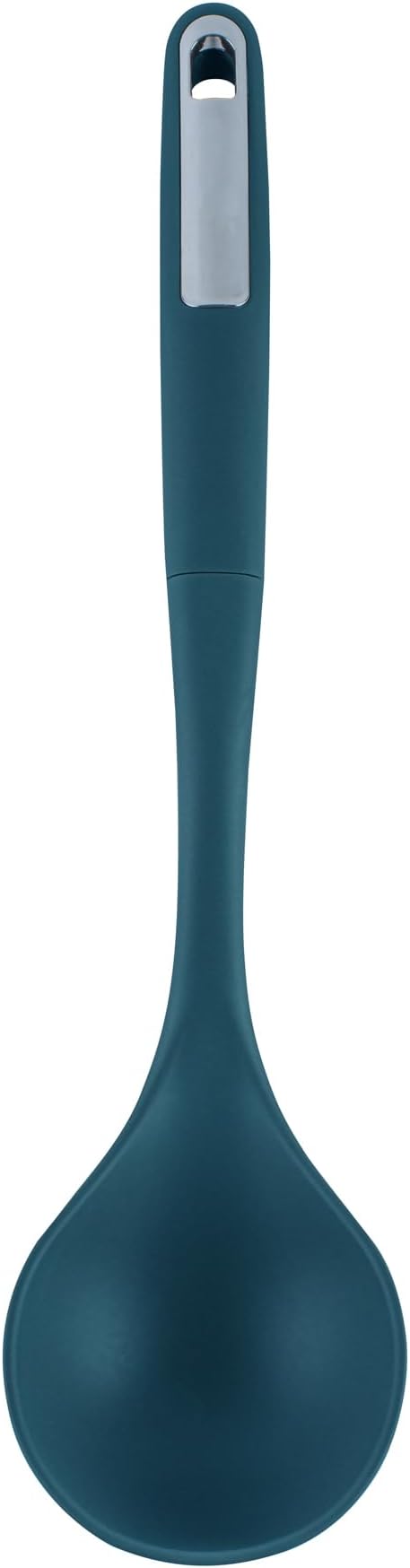 Restaurantware Silicone Utensil Set Pack of 1 Non-Slip Handle 6-Piece Kitchen Tool Set, Heat-Resistant Dishwasher-Friendly Cooking Accessories, Durable Teal Cooking Utensils
