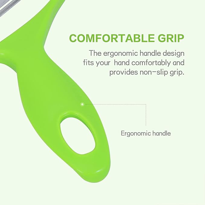 2Pcs Stainless Steel Potato Peeler Cabbage Lettuce Head Grater Shredder Slicer Salad