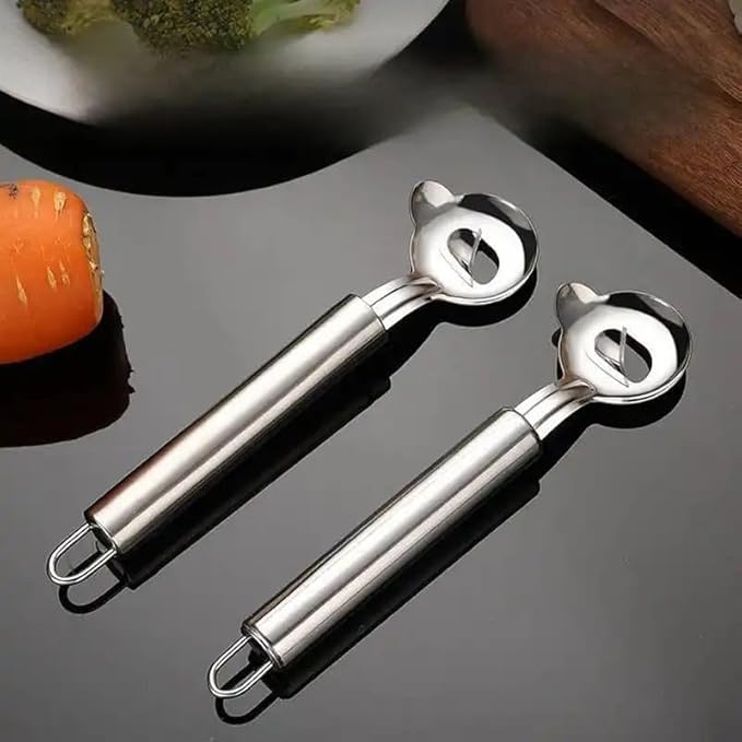 3-in-1 Fruit & Vegetable Peeler – Stainless Steel Julienne Slicer, Noodle Cutter & Cactus Peeler with Ergonomic Non-Slip Handle, Quick Meal Prep for Salads, Stir-Fries & Healthy Snacks