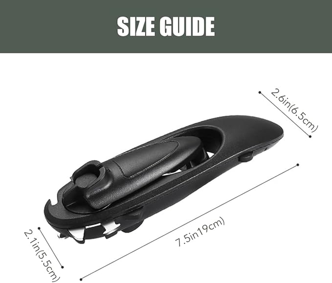 Can Opener Manual 8 In 1 Multifunction Bottle Opener Jar Bottle Can Screw Opener Effort-saving Kitchen Gadgets Beer Bottle Opener