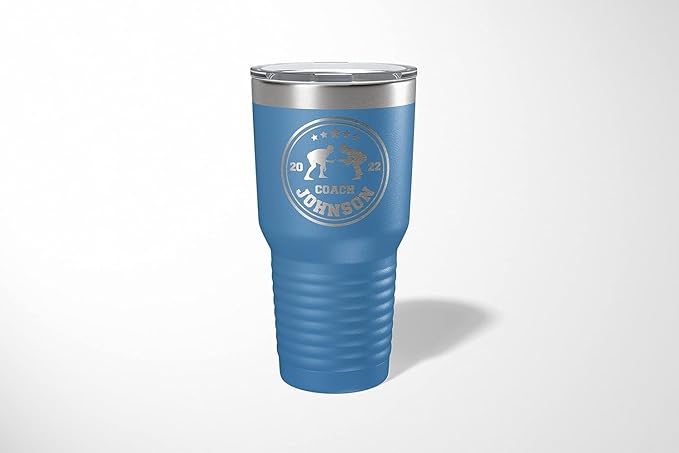 Wrestling Coach gifts, Tumbler, Coach tumbler, Wrestling gifts, Coach Beer glass, Coach gift, Coach gifts, Wrestling Coach (Wrestling Circle, Royal Blue, Wrestling Hexagon 30oz Black)