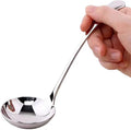 Small Ladle 18/10 Stainless Steel Sauce Ladle for Spooning Sauces or Gravies, 7.9 Inch 1 Pack (Color:Silver)