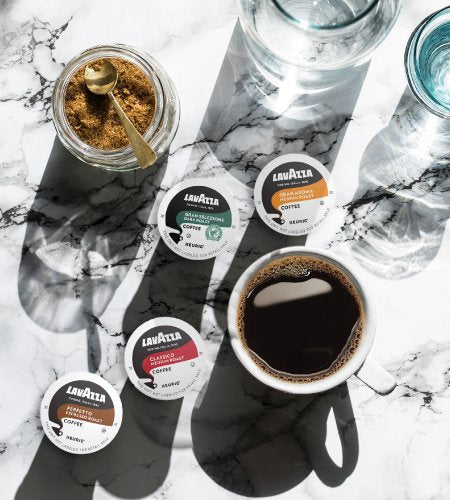 Lavazza Classico Single-Serve Coffee K-Cup® Pods for Keurig® Brewer, Medium Roast, Caps Classico, 16 Count Full-bodied medium roast with rich flavor and notes of dried fruit, Value Pack