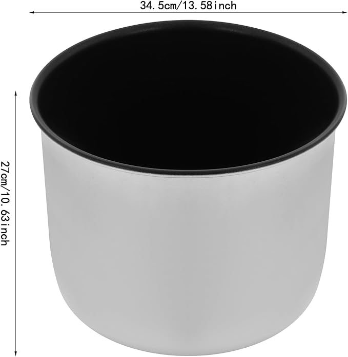 24Qt Commercial Rice Warmer, 105W Big Rice Warmer with Non-stick Inner Pot, Adjustable Temperature Portable Rice & Food Warming Bowl for Restaurant, Hotel(NOT Cooker)