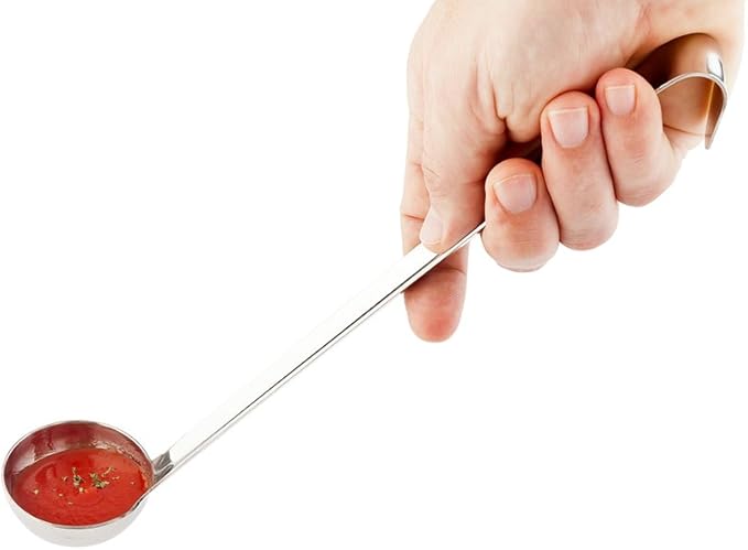 Restaurantware Met Lux 2 Ounce Portion Ladle 1 Multipurpose Portion Serving Spoon - Does Not Corrode Dishwashable Stainless Steel Portion Control Serving Utensil Premium