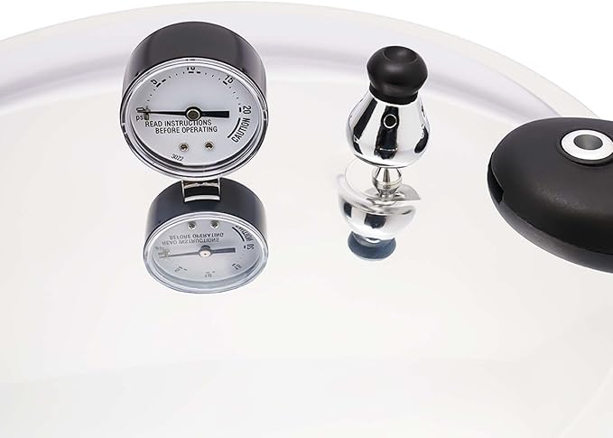 23Qt Pressure Cooker, Thickened Explosion Proof Pressure Cooker with Pressure Limiting Valve for Kitchen, Apartment Living, Camping, Motor Homes, Hotels, Uniform Heating, 90Kpa, Silver
