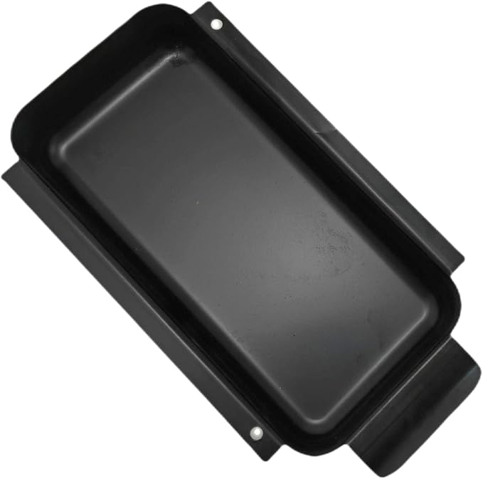 Firsgrill Replacement Charbroil 9328812P06 Metal Disposable Grill Grease Cup Holder Grease Pan G416-0015-W1 Drips pan (Black Holder)