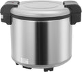 24.3qt/23L Commercial Rice Warmer, 105W Electric Constant Temperature Soup Warmers Non-Stick Pot Sushi Rice Warmer for Restaurant Party Family, Warm Function Only, NOT Cooker