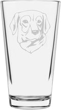Stephens Cur Custom Personalized Dog Themed Etched All Purpose 16oz Pint Glass