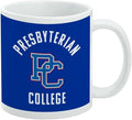 Presbyterian College Blue Hose Logo Ceramic Coffee Mug, Novelty Gift Mugs for Coffee, Tea and Hot Drinks, 11oz, White