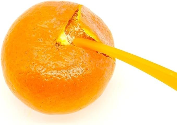 Mandarin Peeler - Easy Cut Thick Clementine Skin Without Damaging the Fruit for Citrus & Grapefruit Perfect for Making Cooking Jam (2 Piece)