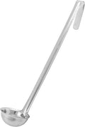 Winco Prime One Piece Stainless Steel Ladle, NSF Listed, 1 Ounce