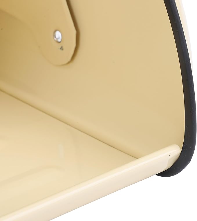 Bread Box,Roll Top Bread Box Vintage Bread Container for Kitchen Countertop Drum Type Metal Bread Storage Bin for Bread Cake Doughnut Biscuit Food Tableware (Type 1)