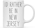 Andaz Press U.S. State 11oz. Coffee Mug Gift, I'd Rather Be in New Jersey, 1-Pack, Long Distance College Going Away Study Abroad Birthday Christmas Gifts