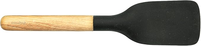 Eva Solo Nordic Kitchen Spatula | Serving Utensils | Heat Resistant Cooking Spatula for Nonstick Cookware | Danish Design & Functionality | Black