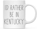 Andaz Press U.S. State 11oz. Coffee Mug Gift, I'd Rather Be in Kentucky, 1-Pack, Long Distance College Going Away Study Abroad Birthday Christmas Gifts