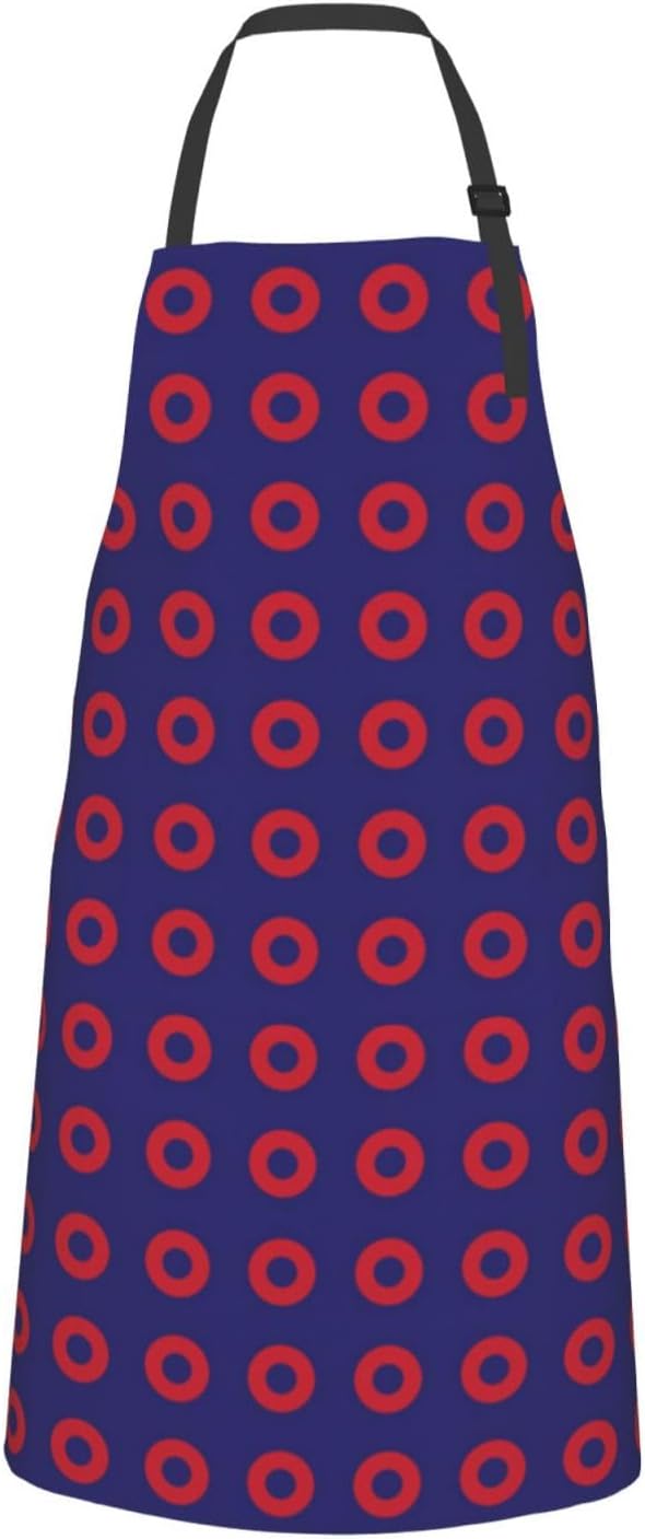 Apron Bib with 2 Pockets and Adjustable Neck Waterproof Kitchen Cooking Gardening Chef Aprons for Women Men
