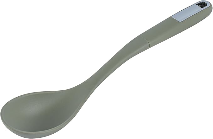 Restaurantware Silicone Utensil Set Pack of 1 Non-Slip Handle 6-Piece Kitchen Tool Set, Heat-Resistant Dishwasher-Friendly Cooking Accessories, Durable Green Cooking Utensils