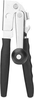 Smooth Edge Safety Cutter Manual Can Opener with Commercial Comfortable Crank Handle Heavy Duty Can Opener-Easy to Use (Heavy Duty Can Open)