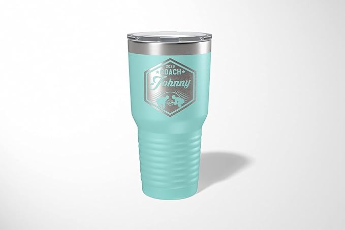 Wrestling Coach gifts, Tumbler, Coach tumbler, Wrestling gifts, Coach Beer glass, Coach gift, Coach gifts, Wrestling Coach (Wrestling Hexagon, Mint, Wrestling Hexagon 30oz Black)