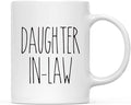 Andaz Press Simple Rustic Farmhouse Kitchen Decor 11oz. Ceramic Coffee Tea Mug Gift, Daughter-in-Law, 1-Pack, Birthday Christmas Gift Ideas for Family, Friends