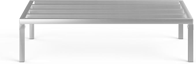 48" Long x 30" Wide | Height: 12" Off The Floor Aluminum Dunnage Rack | Storage in Restaurant, Kitchens and Garages and More!