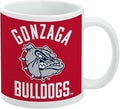 Gonzaga University Bulldogs Ceramic Coffee Mug, Novelty Gift Mugs for Coffee, Tea and Hot Drinks, 11oz, White